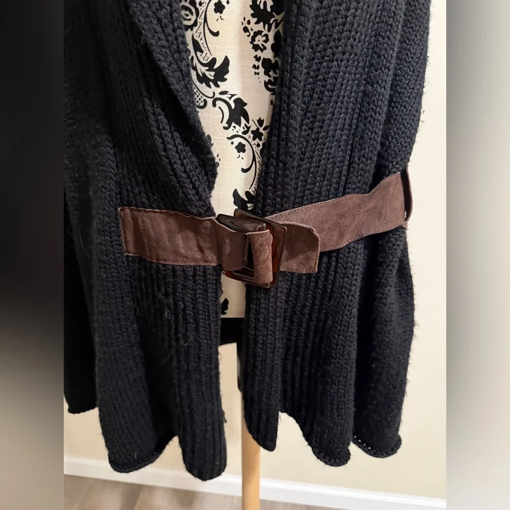 Soft Surrondings Belted Cardigan Sweater - Picture 6 of 7